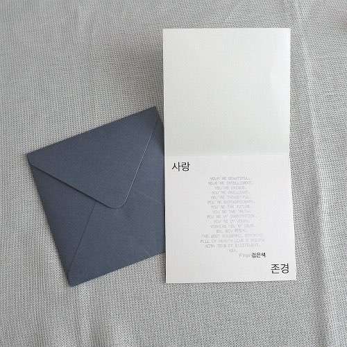 Square Business Invitation Card Half Fold Invitation Simple Style Greeting  Card Customized